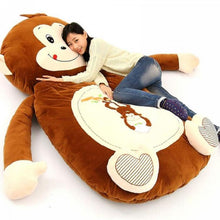 Load image into Gallery viewer, Giant Plush Teddy Bear Sleeping Bag Bed