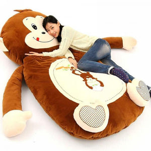 Giant Plush Teddy Bear Sleeping Bag Bed