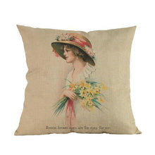 Load image into Gallery viewer, European classical vintage cushion