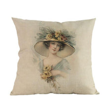 Load image into Gallery viewer, European classical vintage cushion