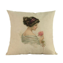 Load image into Gallery viewer, European classical vintage cushion