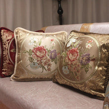 Load image into Gallery viewer, European jacquard elegant cushion