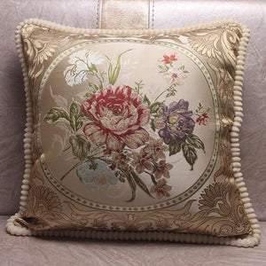 European jacquard elegant cushion