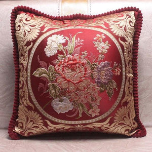 European jacquard elegant cushion