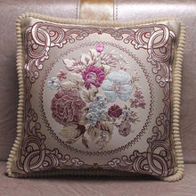 Load image into Gallery viewer, European jacquard elegant cushion