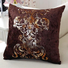 Load image into Gallery viewer, European luxury hot stamping cushion