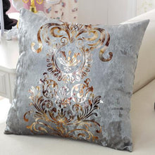 Load image into Gallery viewer, European luxury hot stamping cushion