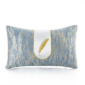 Embroidered pillow cushion